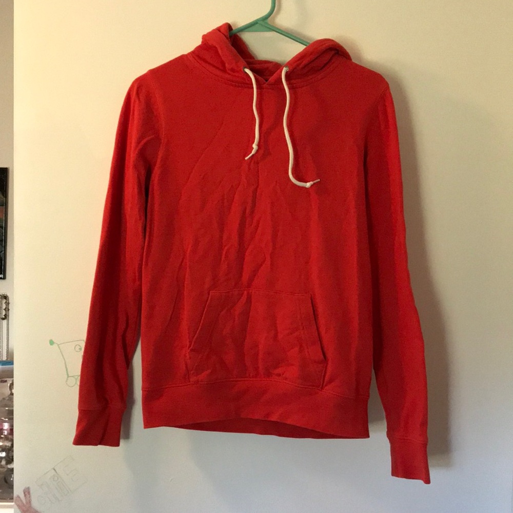 Zine red hoodie